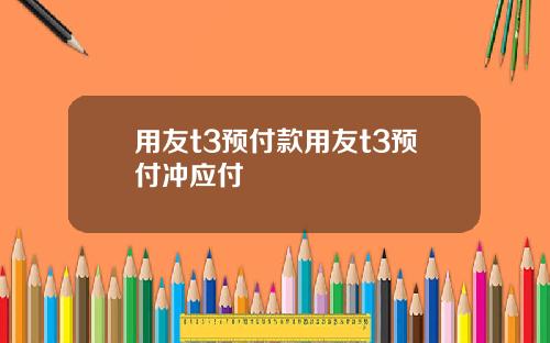 用友t3预付款用友t3预付冲应付