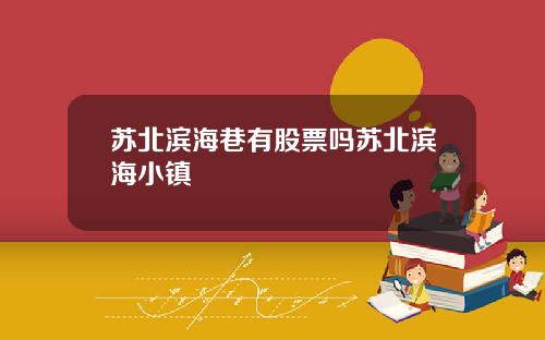 苏北滨海巷有股票吗苏北滨海小镇