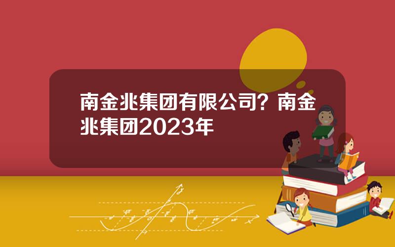 南金兆集团有限公司？南金兆集团2023年