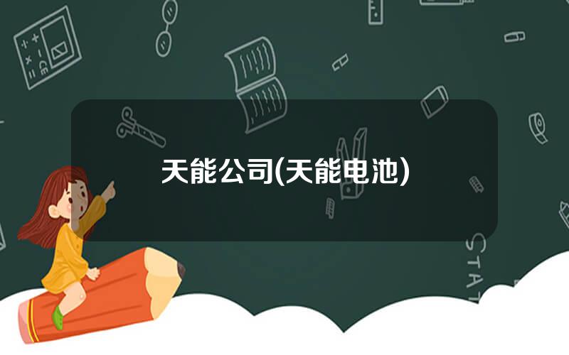 天能公司(天能电池)