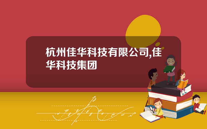 杭州佳华科技有限公司,佳华科技集团
